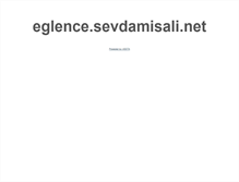 Tablet Screenshot of eglence.sevdamisali.net